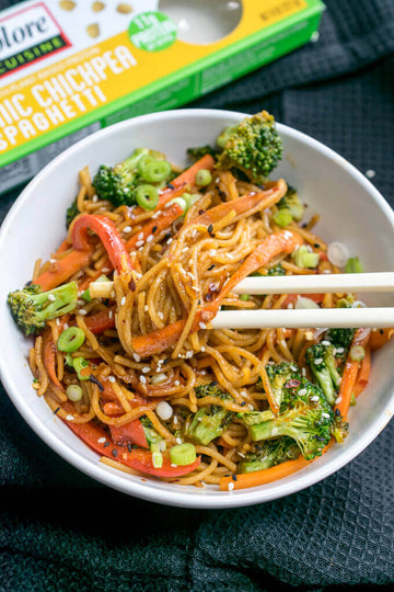 10-Minute Garlic Sesame Noodles Recipe