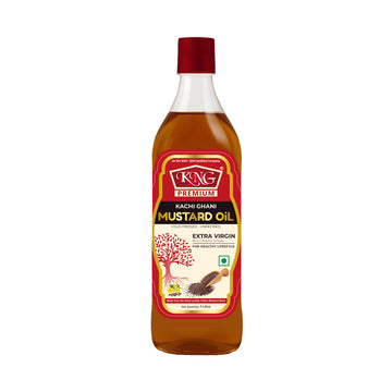 KNG Kachi Ghani Mustard Oil - Extra Virgin