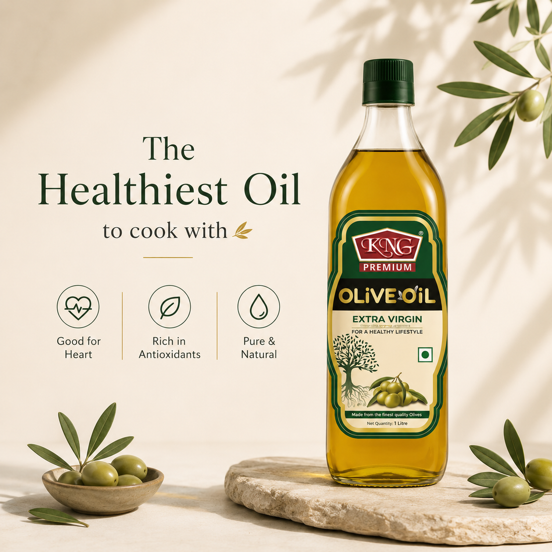 KNG Olive Oil- Extra Virgin