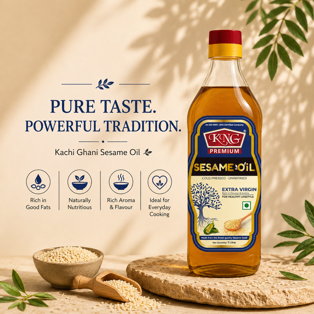 KNG Sesame Oil - Extra Virgin